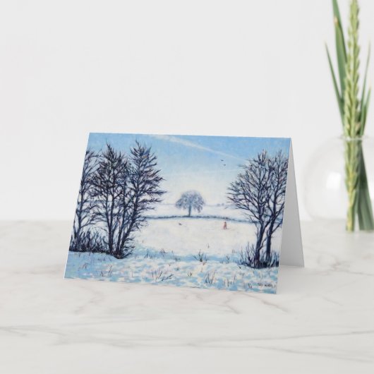 冬の歩行 シーズンカード (正面)