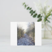 冬の歩行 ポストカード (スタンド正面)