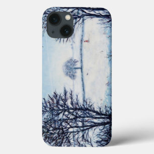 冬の歩行 iPhone 13ケース