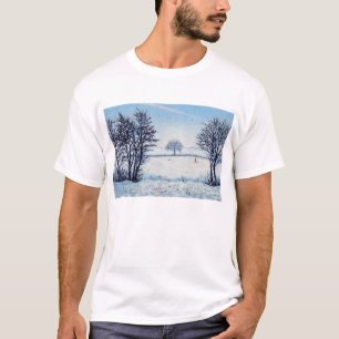 冬の歩行 Tシャツ