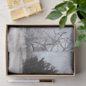 冬の死に捨てられた古い家 薄葉紙 (ギフト)