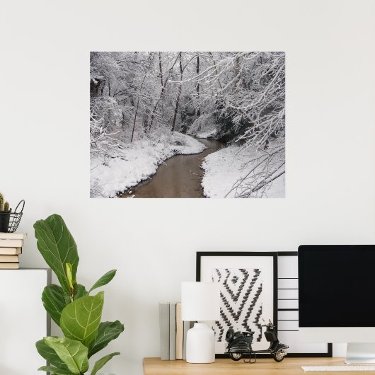 冬の死 ポスター (ホームオフィス)