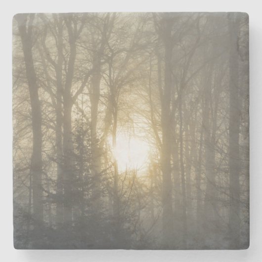 冬の気分 ストーンコースター (正面)