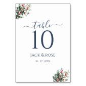 冬の水の結婚色 テーブルナンバー (裏面)