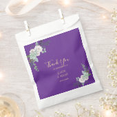 冬の水の結婚色 フェイバーバッグ (クリップ留めされた状態)