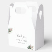 冬の水の結婚色 フェイバーボックス (オープン)