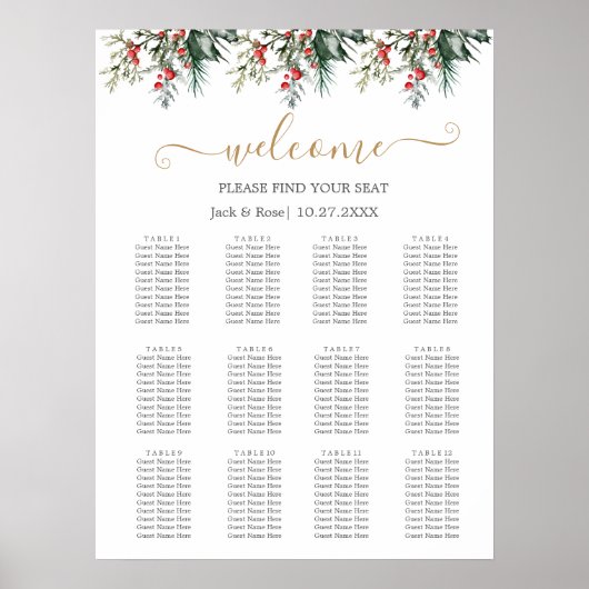 冬の水の結婚色 ポスター (正面)