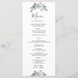 冬の水の結婚色 メニュー