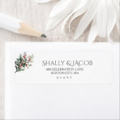 冬の水の結婚色 ラベル (インサイチュ)