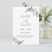 冬の水の結婚色 出欠カード (スタンド正面)