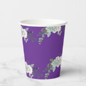 冬の水の結婚色 紙コップ (裏面)