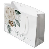 冬の水の色のフローラありがとう抱き枕 ラージペーパーバッグ (裏面アングル)