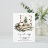 冬の水の色の新しい章が休日を開始した 案内ポストカード (スタンド正面)