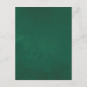 冬の水彩松の結婚式ゲスト詳細 エンクロージャーカード (裏面)