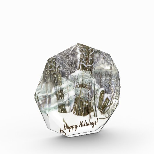 冬の水彩 フォトブロック (左)