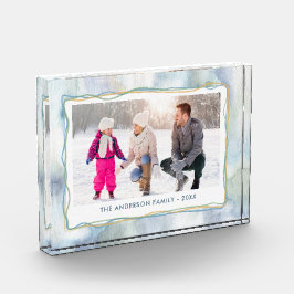 冬の水彩 | 2フォトクリスマス フォトブロック