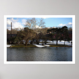 冬の水景ポスター ポスター