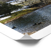 冬の水景ポスター ポスター (角)