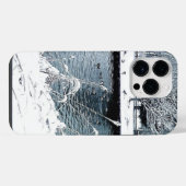 冬の水泳 iPhoneケース (裏面横)