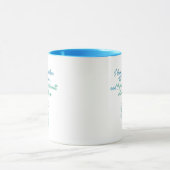 冬の氷のような愛"の引用 マグカップ (中央)