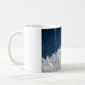 冬の氷結晶 コーヒーマグカップ (左)