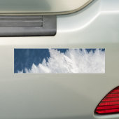 冬の氷結晶 バンパーステッカー (車上)