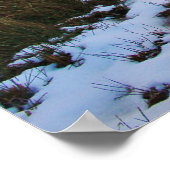 冬の池 ポスター (角)