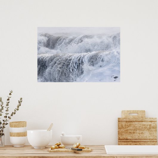 冬の波 ポスター (キッチン)