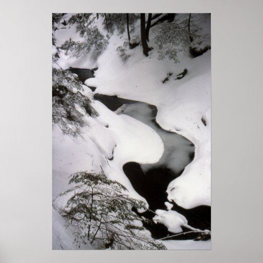 冬の流れ ポスター (正面)