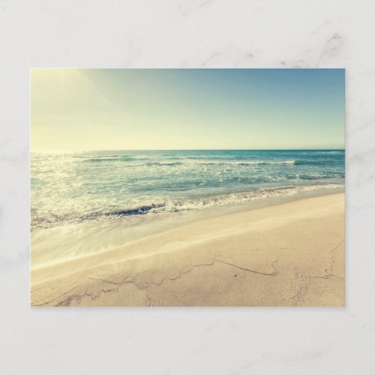 冬の海 ポストカード (正面)