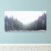 冬の浸潤 キャンバスプリント (インサイチュ (ウッドフロア))
