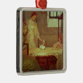 冬の深さ メタルオーナメント (右)