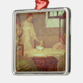 冬の深さ メタルオーナメント (左)