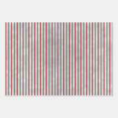 冬の深紅色と松ラッピング紙シート ラッピングペーパーシート (正面2)