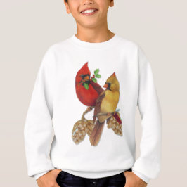 冬の深紅色パインアンドホリー