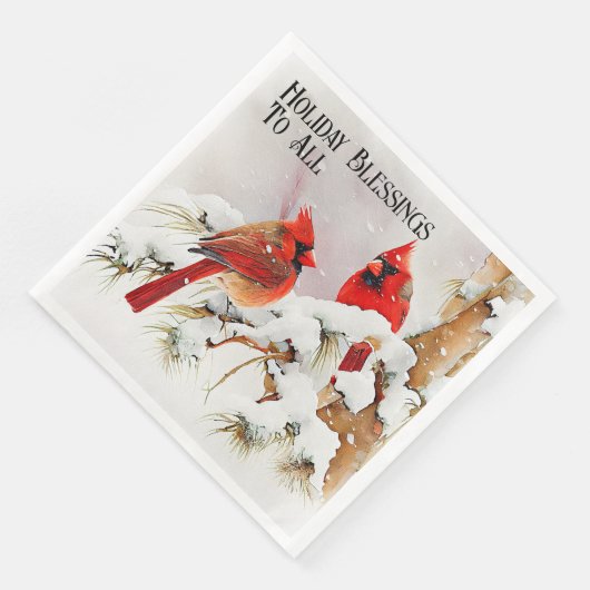 冬の深紅色雪と常緑樹のシーン (コーナー)