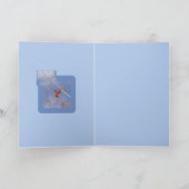 冬の深紅色 カード (内部)