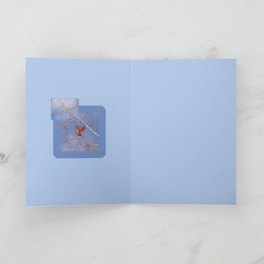 冬の深紅色 カード (内部)