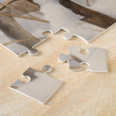 冬の深紅色 ジグソーパズル (側面)