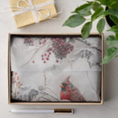 冬の深紅色 薄葉紙 (ギフト)