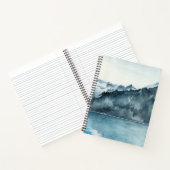 冬の湾曲 ノートブック (内部)