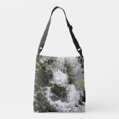 冬の滝…..... クロスボディバッグ (裏面)