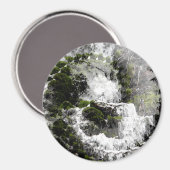 冬の滝…..... マグネット (正面/裏面)