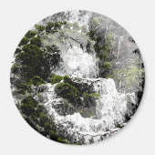 冬の滝…..... マグネット (正面)