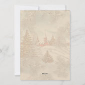 冬の澄んだ空気のようなクリスマスと新年の喜びがあなたに訪れますように シーズンカード (裏面)