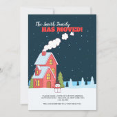 冬の澄ん夜の動きのお知らせ 招待状 (正面)