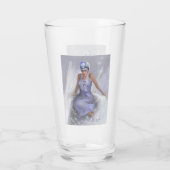 冬の火炎ガラスカップ タンブラーグラス (裏面)