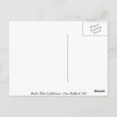 冬の灯台 ポストカード (裏面)