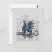 「冬の灰色」 ポストカード (正面/裏面)