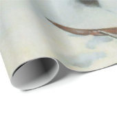 冬の焼けた村(アルバート・エーデルフェルト) ラッピングペーパー (ロールコーナー)